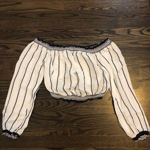 Off the shoulder top